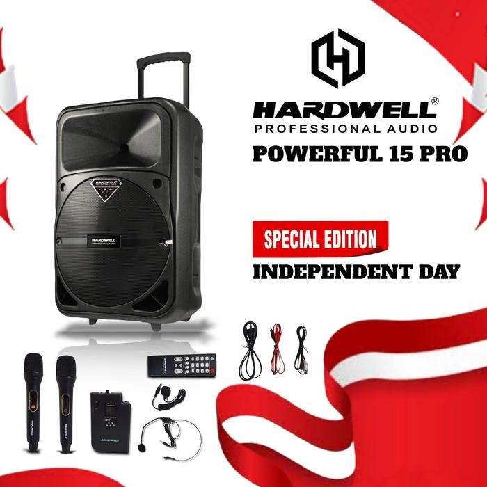 Speaker HARDWELL 15 inch Powerfull 15 PRO Original