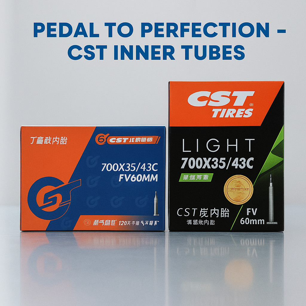 Ban Dalam CST Inner Tire 700C x 35/43C Presta FV 60 80 mm Premium Ultralight Sepeda RB Gravel 700 c 