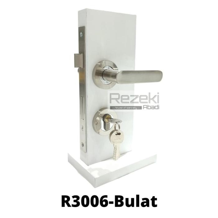 Kunci Pintu Rosset Stainless - Kunci Pisah Komplit Murah - Kunci Pintu Rumah