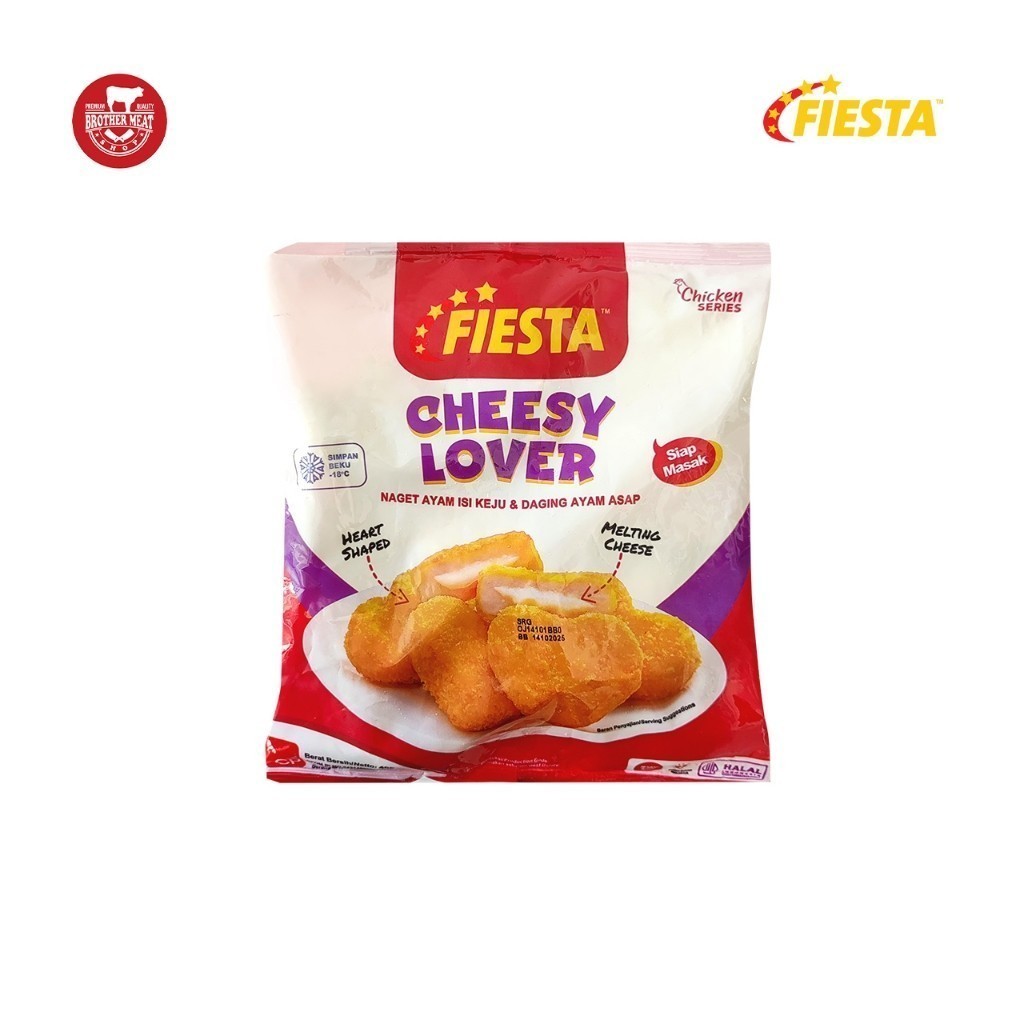 Fiesta Cheesy Lover, Nugget Ayam - Brothermeatshop