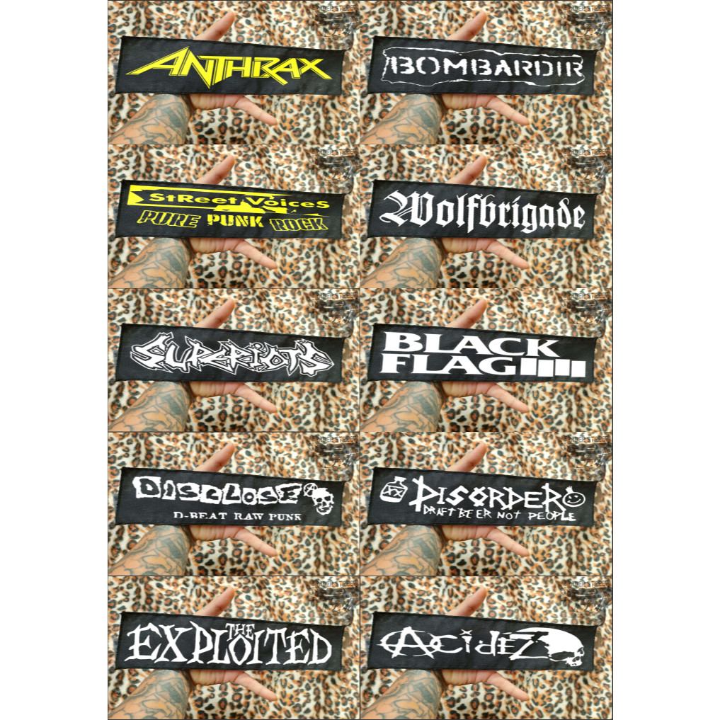 cod EMBLEM PUNK,EMBLEM LONGPET.EMBLEM PANJANG,EMBLEM JAKET.EMBLEMBAND PUNK.EMBLEM MUSIK.EMBLEM PATH