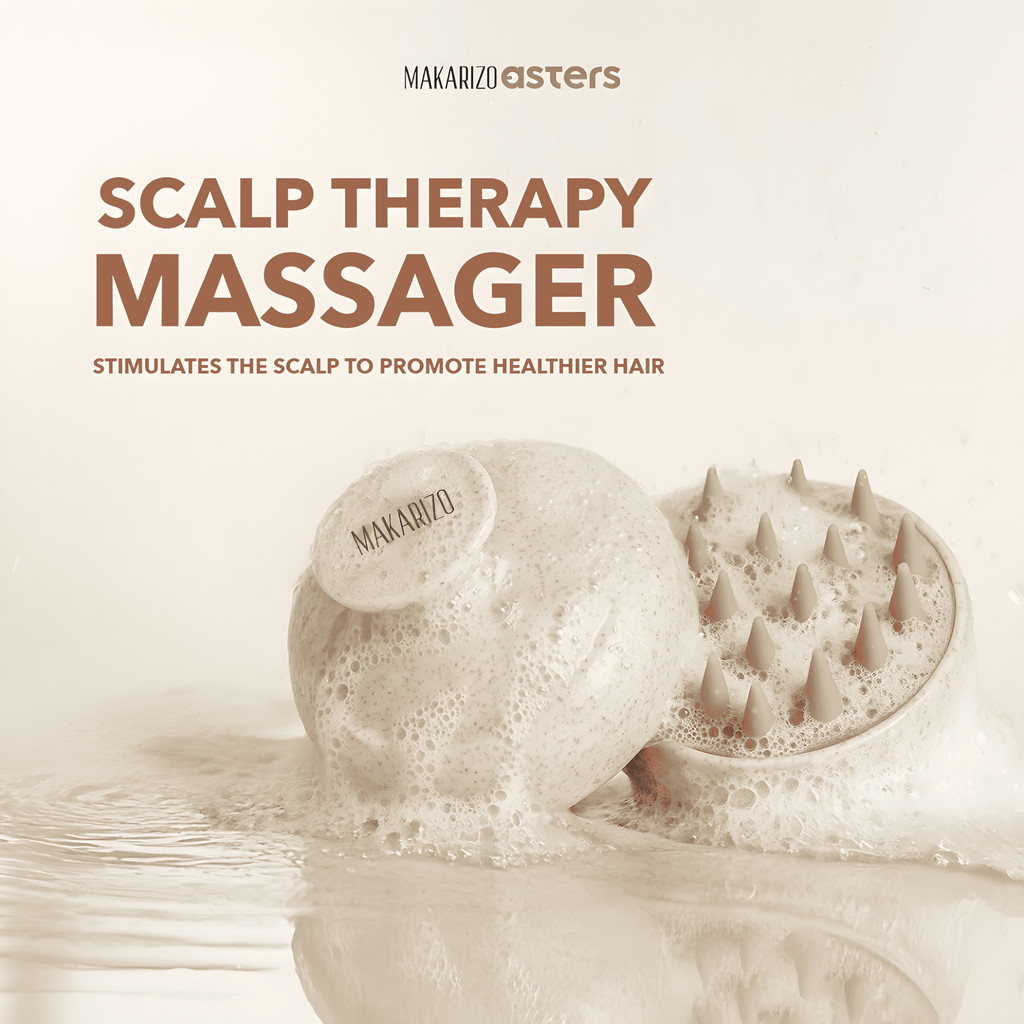 [FREE GIFT ADVISOR] - Makarizo Asters Scalp Therapy Massager