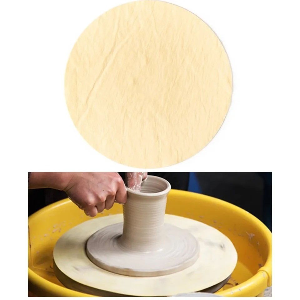 Pottery PVA Absorbent Towel Thicken Cloth Sculpture Auxiliary Tool Used to Fix Turntable and Pad Cla
