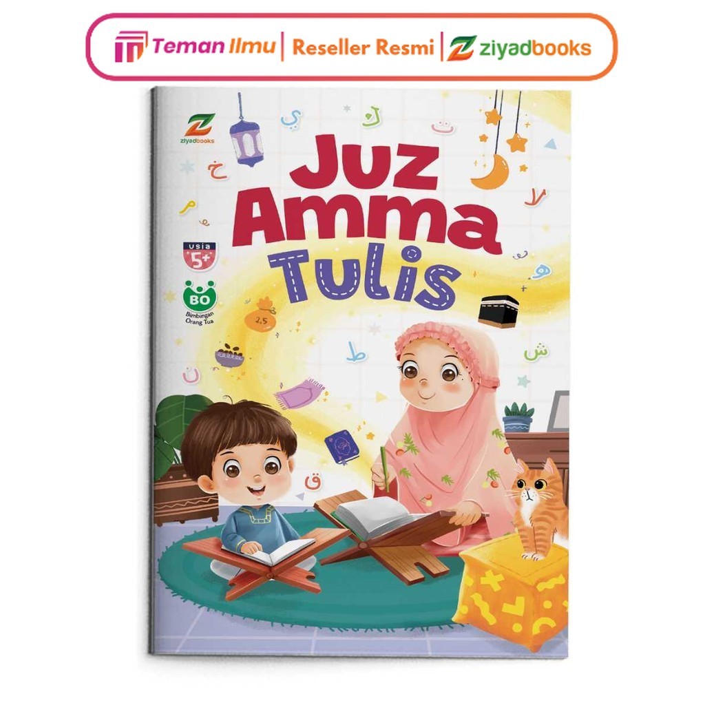 Ziyadbooks Juz Amma Superlengkap Tulis Buku Belajar Membaca Edukasi Menulis Anak Tk Sd