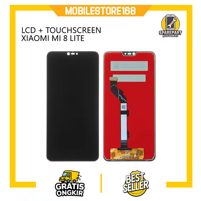 LCD TOUCHSCREEN XIAOMI MI8 LITE / MI 8 LITE  LCD TS FULLSET ORIGINAL