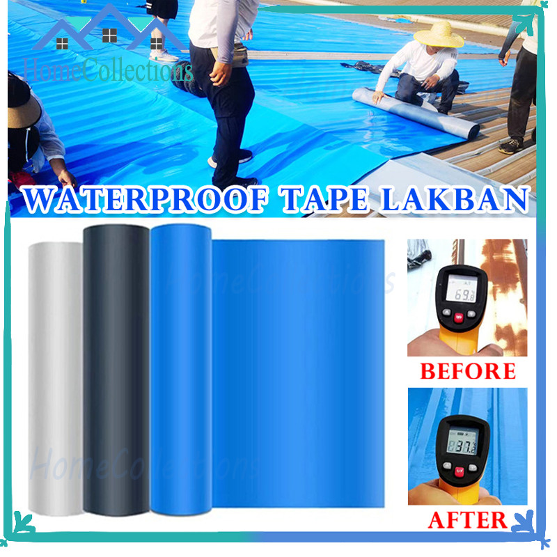 Aluminium Foil Butyl Atap Rumah Waterproof Aluminium Foil Butyl Rubber Waterproof