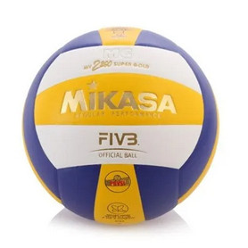 PAKET 2 BOLA VOLLY MIKASA 2200 SUPER GOLD DAN NET VOLI MIKASA GOLD - BOLA VOLI & NET SIAP MAIN