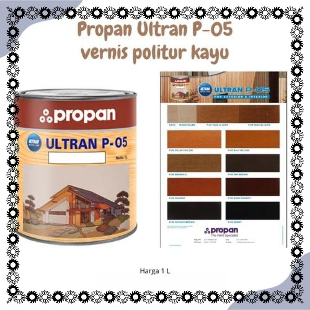 politur kayu propan ultran p-05 teak
