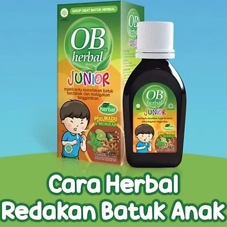 PROMO OB HERBAL anak 60 ml Obat Batuk Anak OBH Herbal Halal