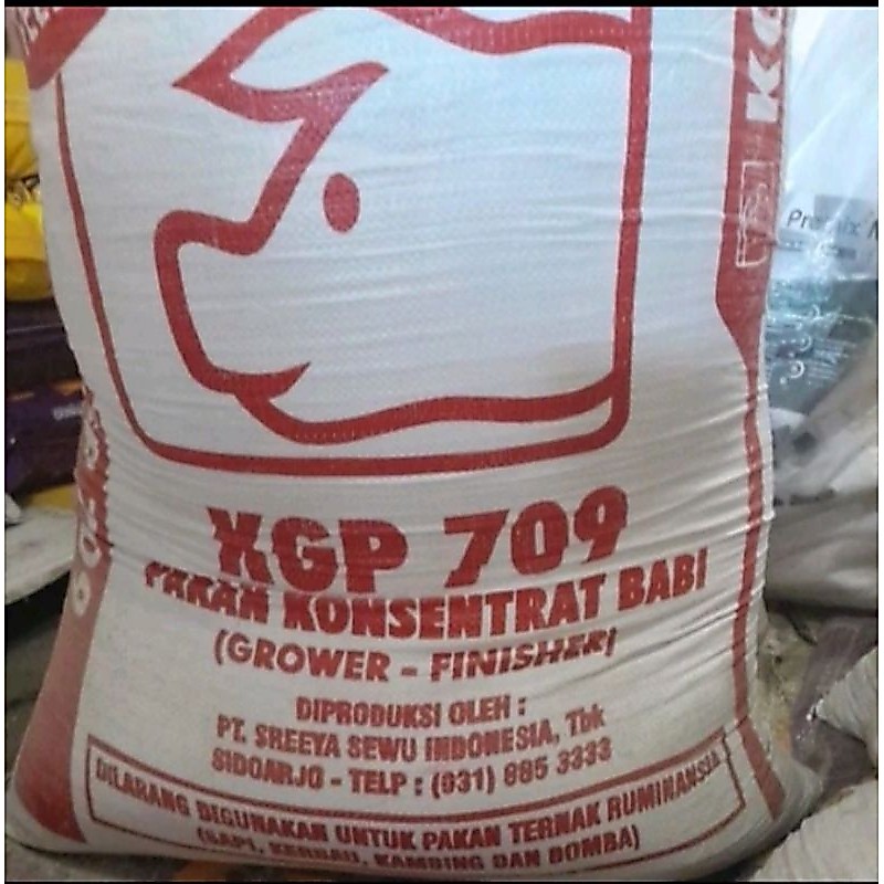 KGP 709 Konsentrat Babi Pakan Ternak Penggemukan Hewan