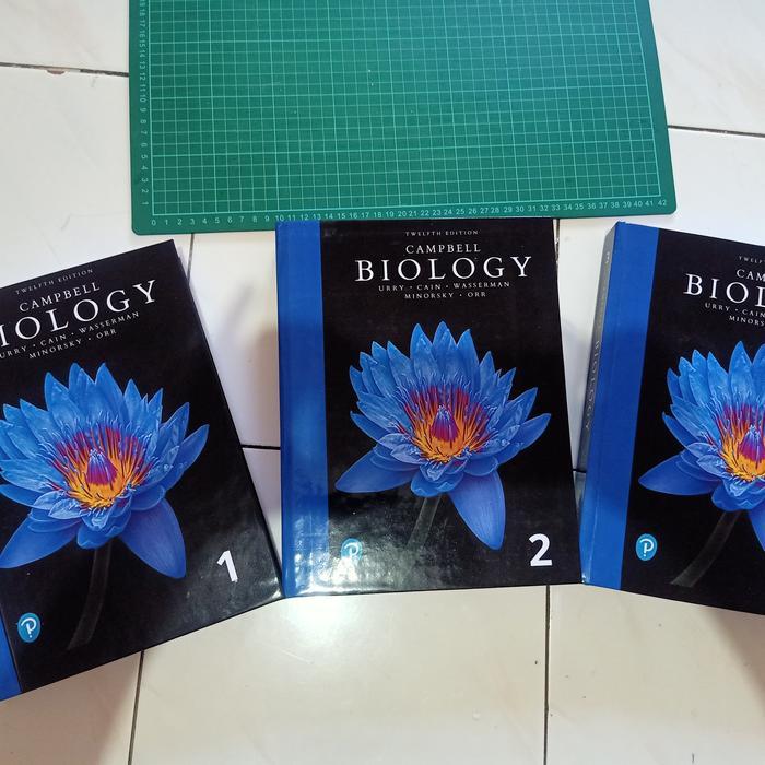 Biology Campbell 12th edition, 3 volume ( 3 jld)