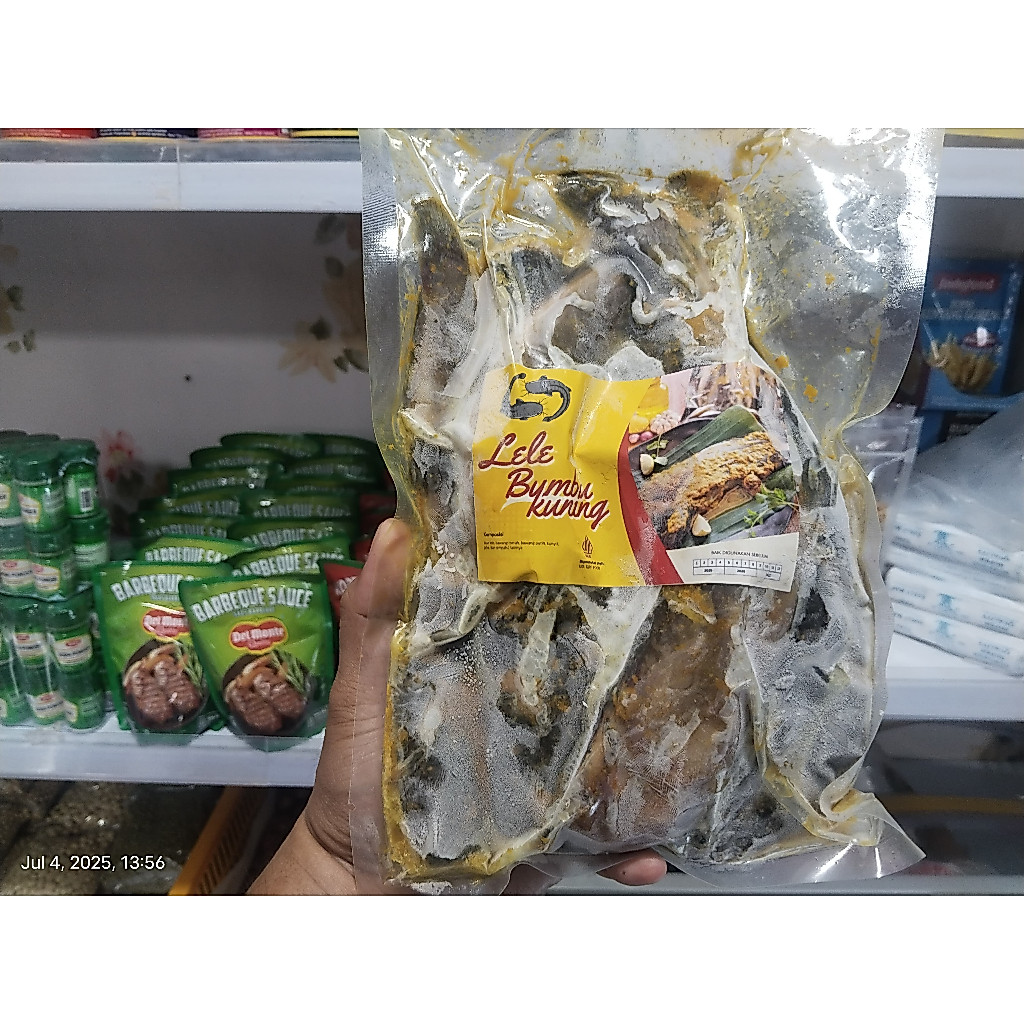 Lele Bumbu Kuning Lengkuas 350gr | Lele Berbumbu Siap Masak | Lele Bumbu Kuning