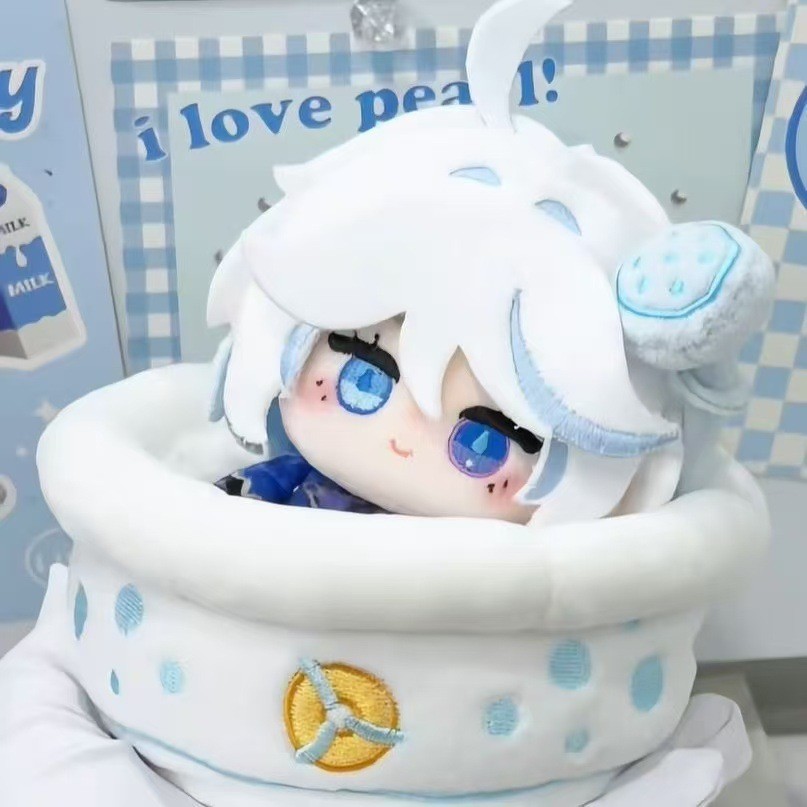 Genshin Impact merchandise Furina character 10cm cotton doll fan-made plush toy pendant