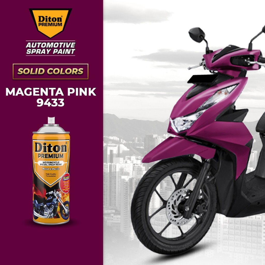 CAT DITON PREMIUM MAGENTA PINK 9433