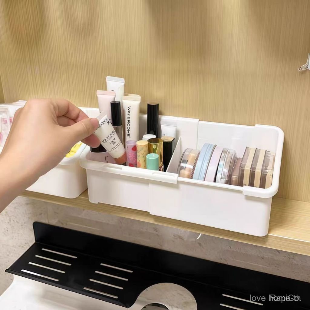 Rak Laci Sekat Serbaguna | Penyimpanan Alat Makan Make-Up Alat Tulis Adjustable Kitchen Drawer Organ