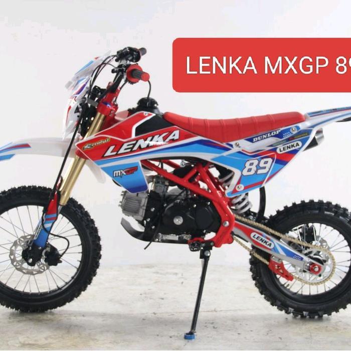 LENKA MOTOR MEDIUM MXGP 89 MEDIUM TRAIL ANAK LAMPU TOYS - merah