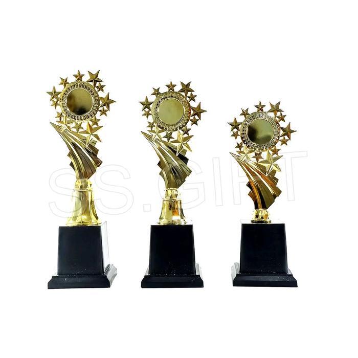 Piala Set Mini I Piala Set isi 3 Piala | Trophy Set | Piala Murah Stiker Accessories - Piala Set Min
