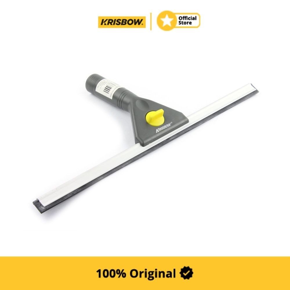 Original Krisbow Window Squeegee Pembersih Kaca Dengan Handle 40 cm