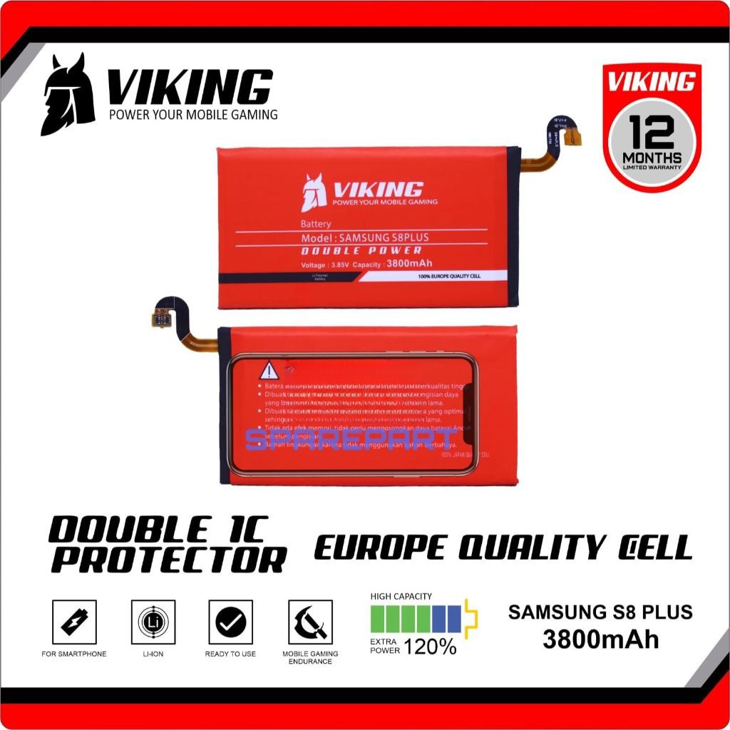 OTL.TOOLS Baterai EB-BG955ABE / SAMS Galaxy S8 Plus / S8+ / G955 / SM-G955F / SM-G955FD / SM-G955A /