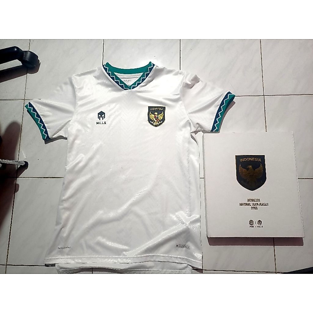 Jersey Mills Timnas Indonesia Away Player Issue