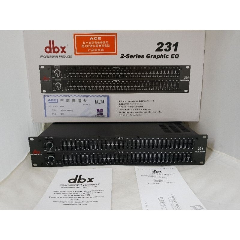 7.7 EQUALIZER 231 EQUALISER 31 BAND BARU