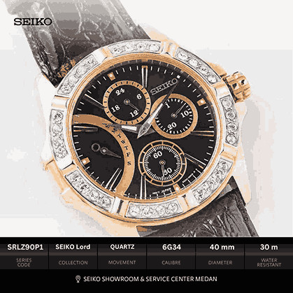 SEIKO Showroom Medan - Seiko Lord SRLZ90 Ladies Quartz