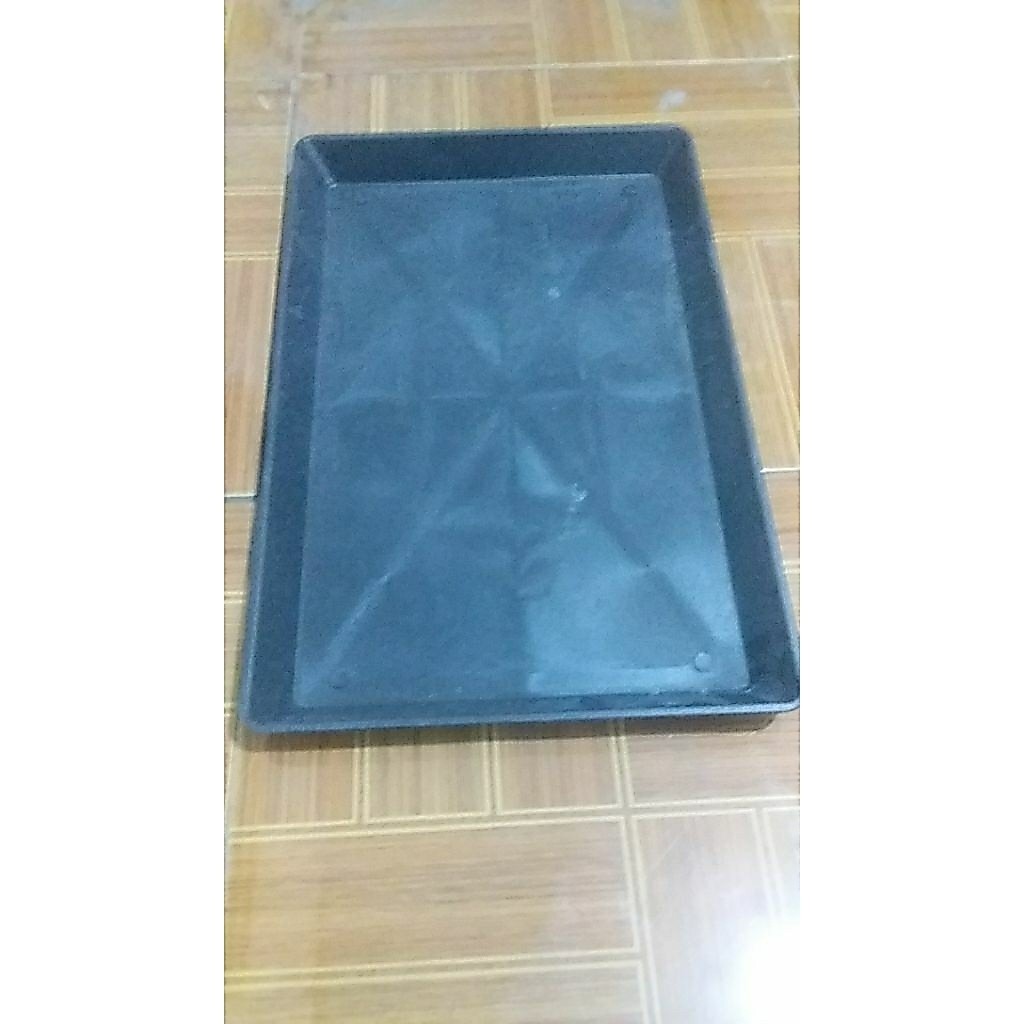 tatakan/loyang kandang kucing&kelinci 45x33 tinggi 3cm