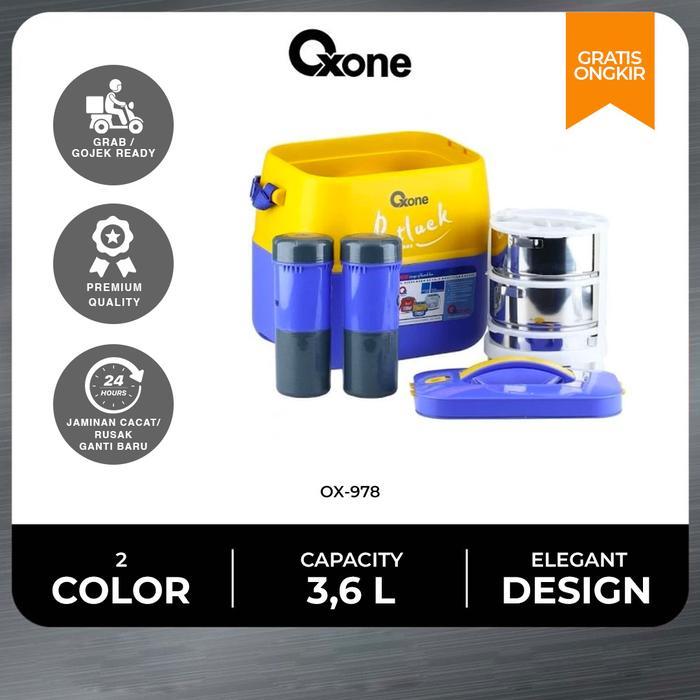 B b Oxone OX978 Potluck Lunch Box Terlaris