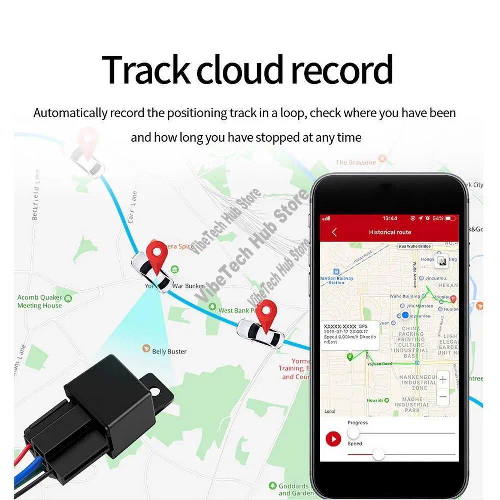 C13 Car Gprs Tracker Gps Locator Anti-Lost Gsm Gprs Network Real Time App Control Oil And Power Off-