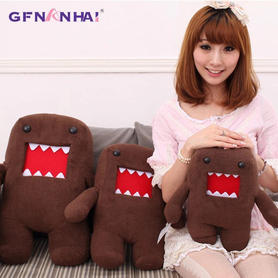 1pc 32/42CM Japan Domo Kun Creative Kawaii Plush Toys Domokun Cartoon Plush Stuffed Doll Baby Infant