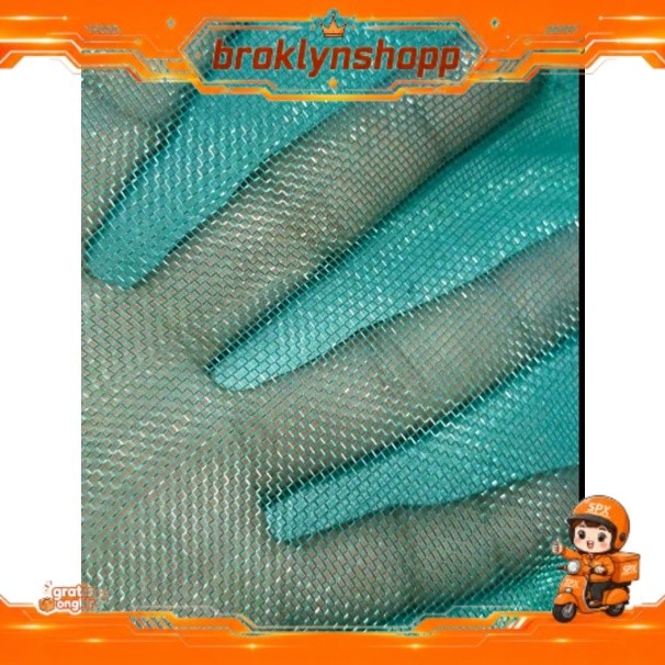 PROMO Jaring waring kelambu ikan nyamuk maggot bsf hijau biru TERLARIS 