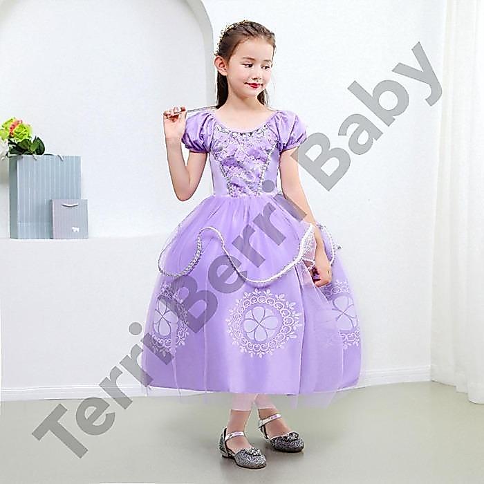 kostum sofia the first sofia dress / gaun sofia the first costume anak