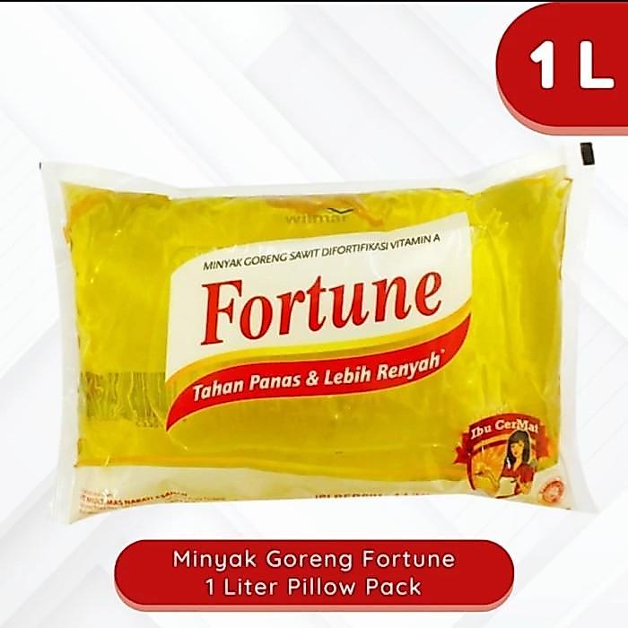 Minyak goreng bantal fortune 1 liter