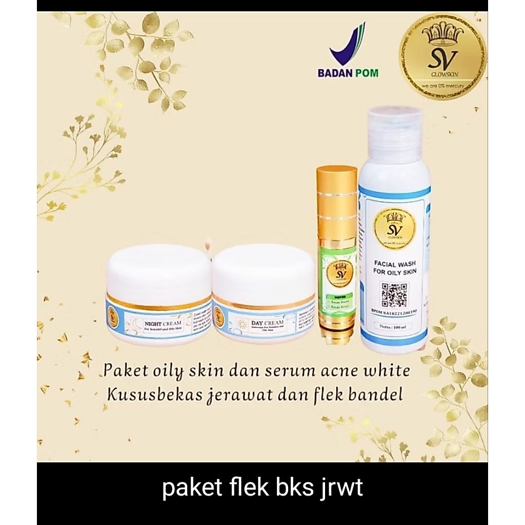 SV glowskin paket flek berjerawat