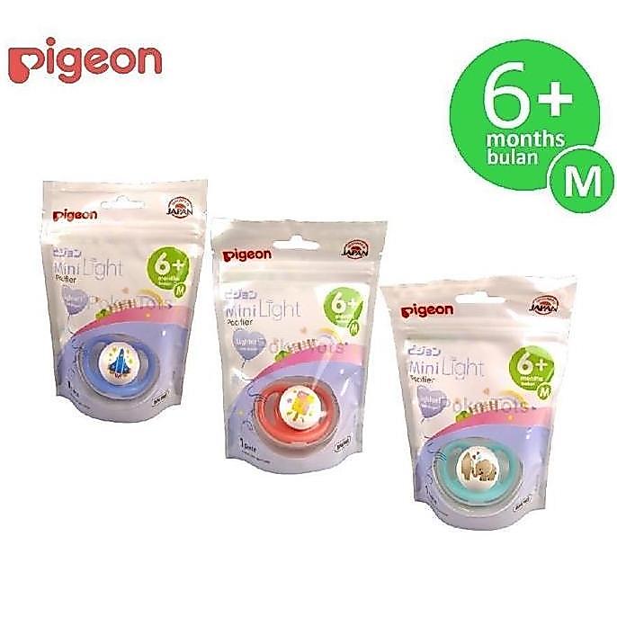 pigeon minilight pacifier empeng