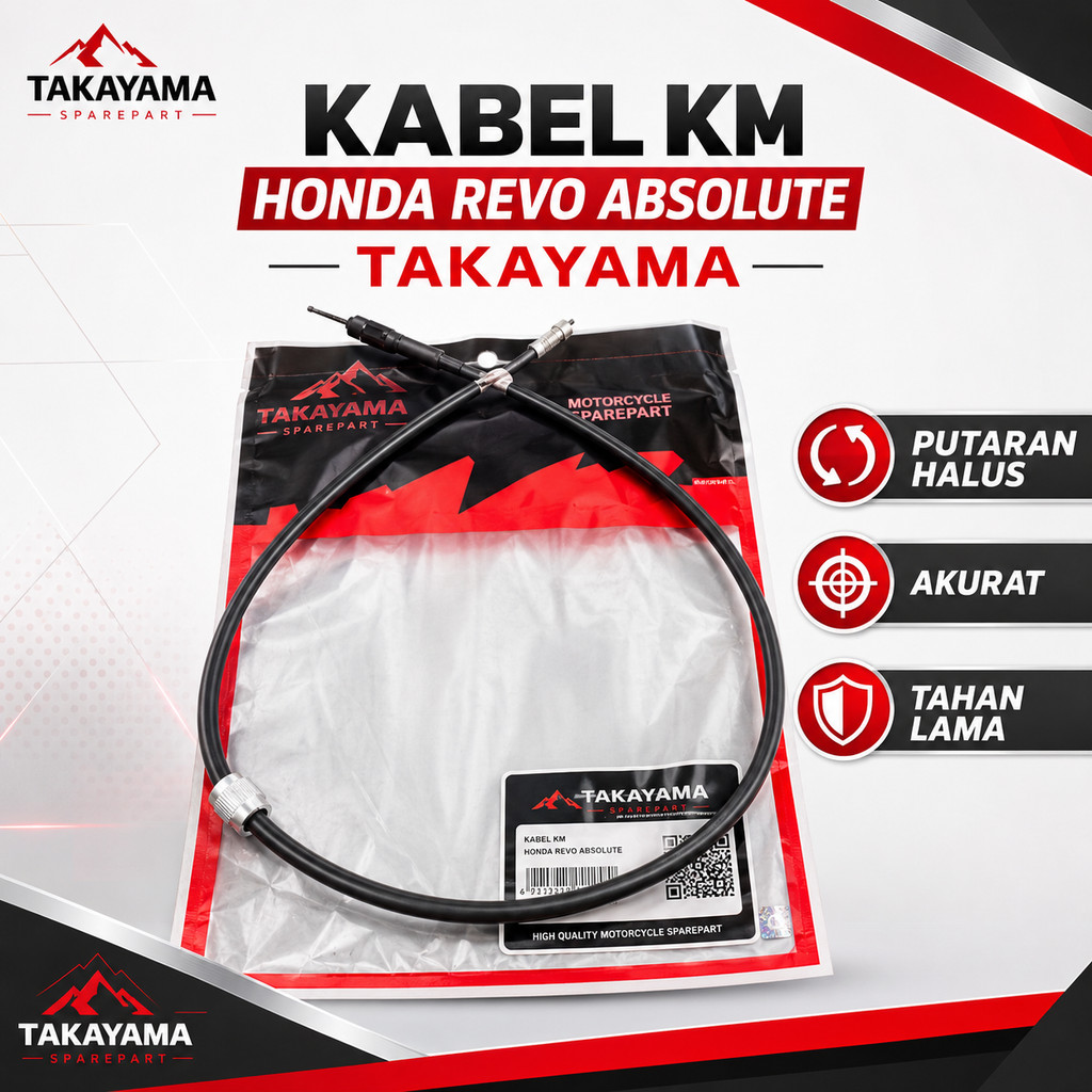Kabel Speedometer Honda Revo Absolute / Revo Merk Takayama - Sparepart Honda Revo Absolute