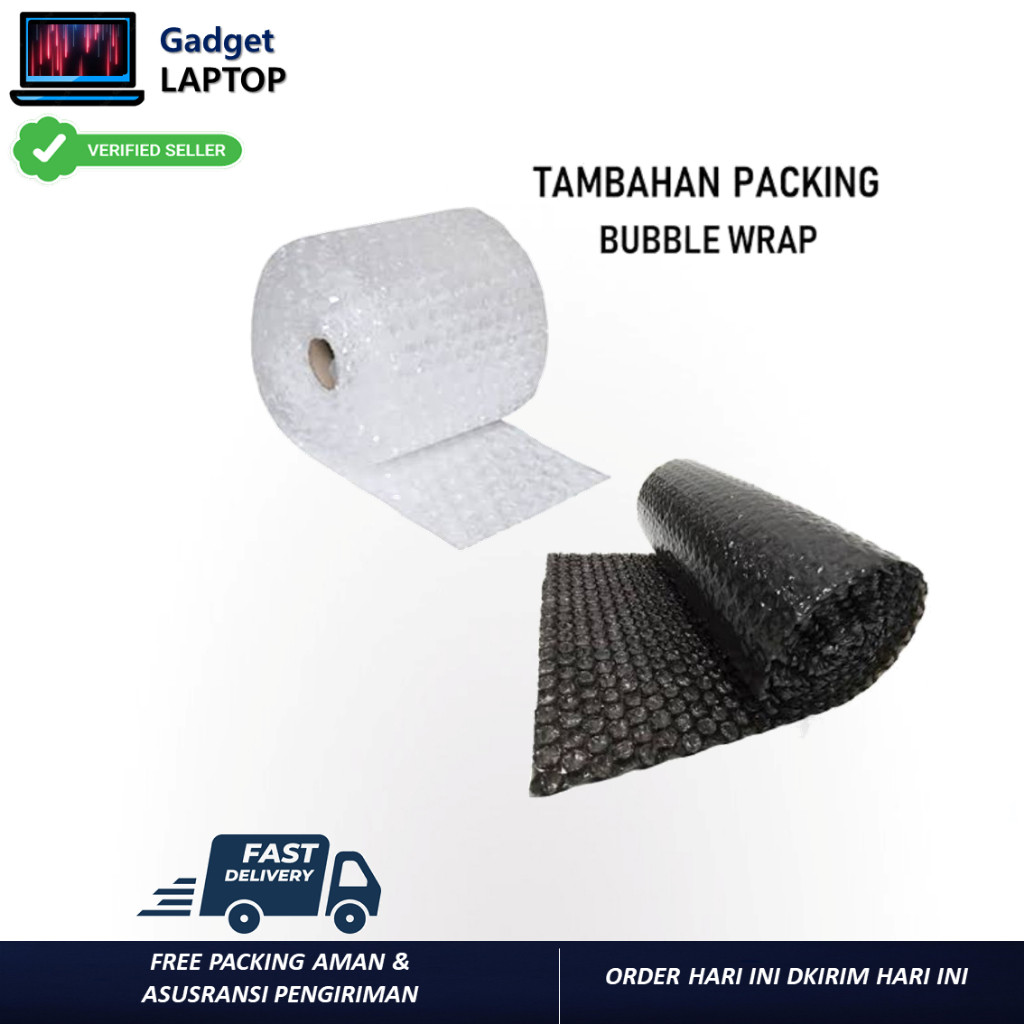 

PACKING EXTRA BUBBLE WRAP SUPER TEBAL PENGIRIMAN SAFETY