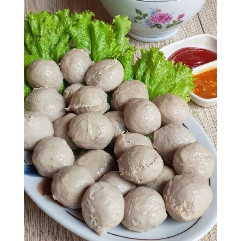 

PENTOL BAKSO FULL DAGING ASLI ISI 50 BIJI