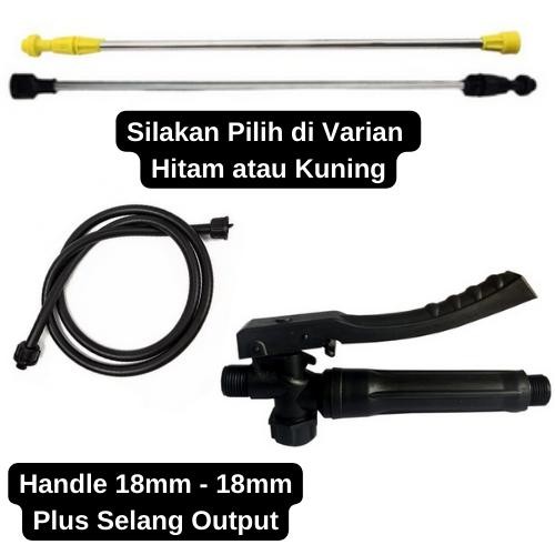 Gagang pencentan Sprayer Gendong Elektrik - Handle Sprayer Elektrik 18mm Plus Stik 18mm - 1/4 Plus S