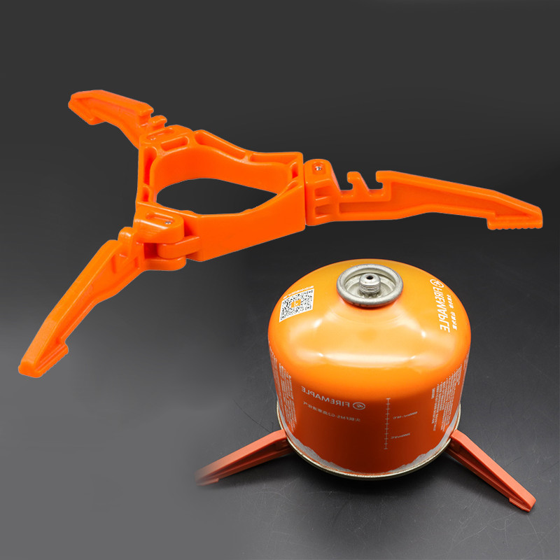 Kaki Gas Canister Foldable Kaki Tabung Canister Foldable Dudukan Gas Canister Outdoor Stand Gas Cani