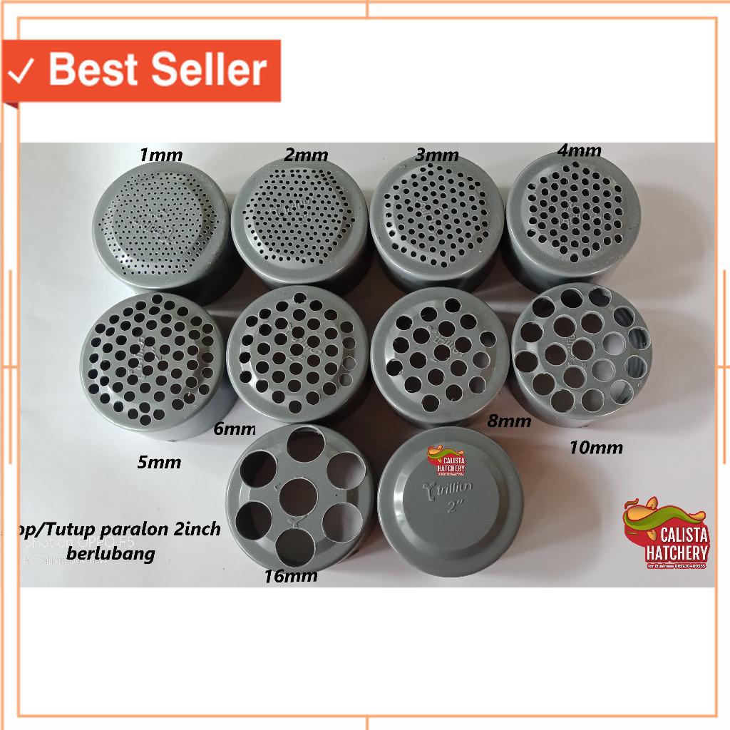 Barang Antik Awet Bagus Termurah / Dop/Tutup paralon 2inch AW berlubang