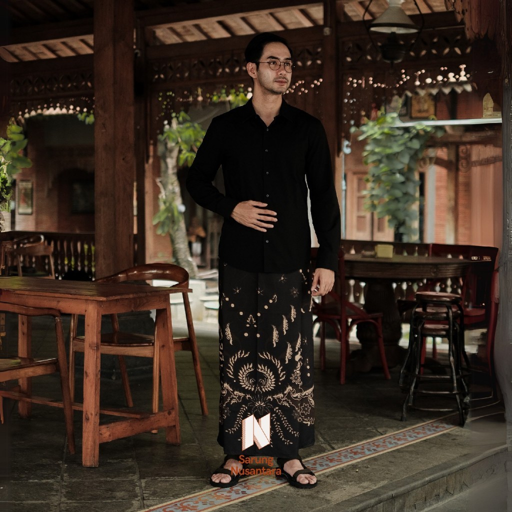 Sarung Nusantara Motif Laksmi Sarung Batik Pria Premium