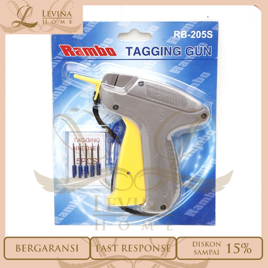 

TAG GUN RAMBO + 5 REFILL JARUM UNTUK ARROW TOP PIN TAGPIN – Levina Home