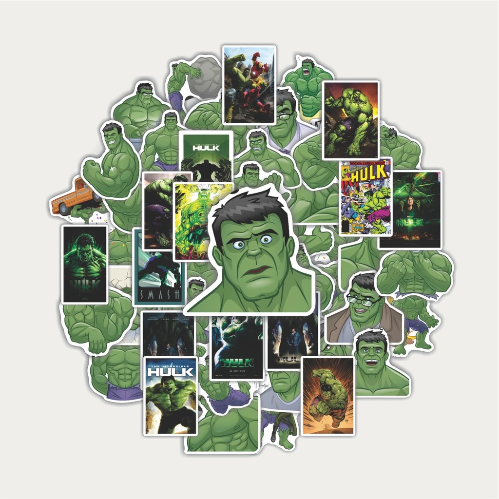 

Sticker Pack Stiker Kartun Hulk | Sticker TUMBLR | Stiker LAPTOP KOPER HELMP