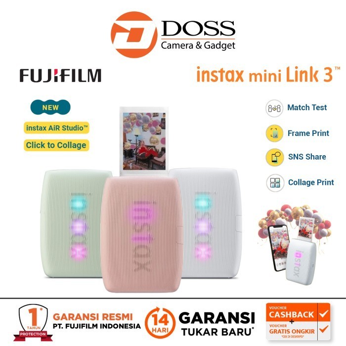 

Fujifilm Instax Mini Link 3 Smartphone Printer