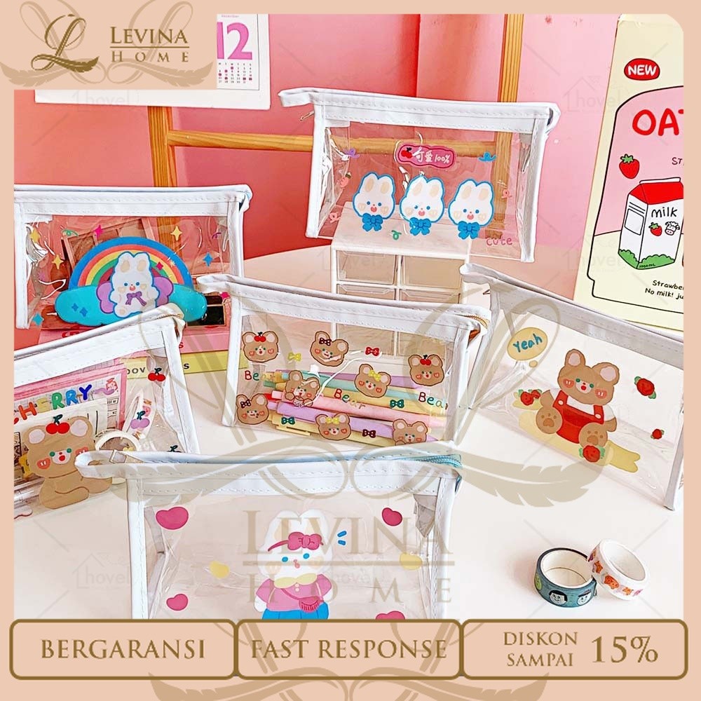 

Travel Pouch Dompet Mika Pensil Tempat Alat Tulis Make Up Storage Karakter Lucu Multifungsi – Levina Home
