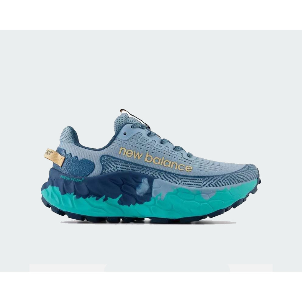 Sepatu Lari Wanita NB Fresh Foam X More Trail V3 Blue - NEWWTMORAB3