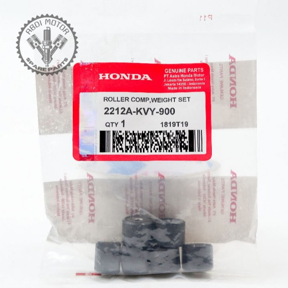 roller beat karbu standar bawaan motor KVY Motor