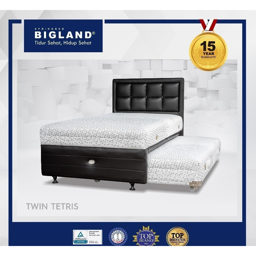 Bigland - Springbed Twin Tetris T.60