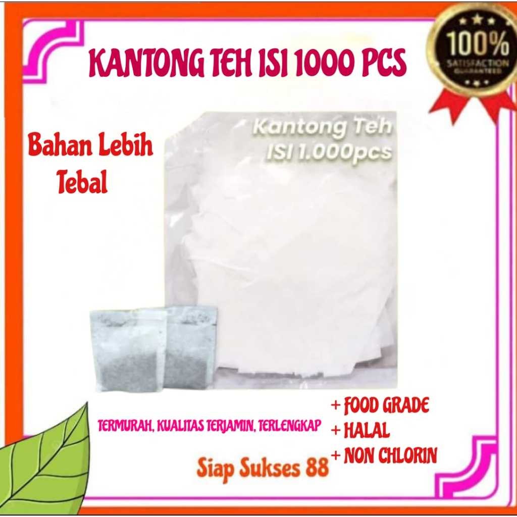 New Kantong Teh Celup Kosong Tea Bag Saringan Teh Isi 1000 Pcs Kantung Teh Kertas Saringan Kresek Be